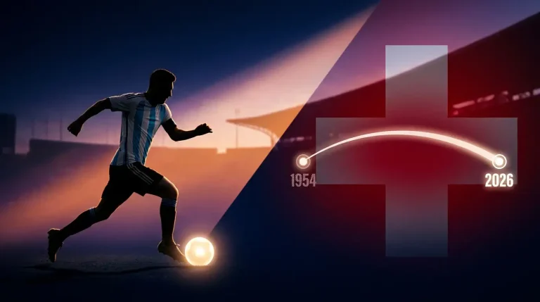 Argentína vs Svájc: Messi 8-a és a Nati 72 éve