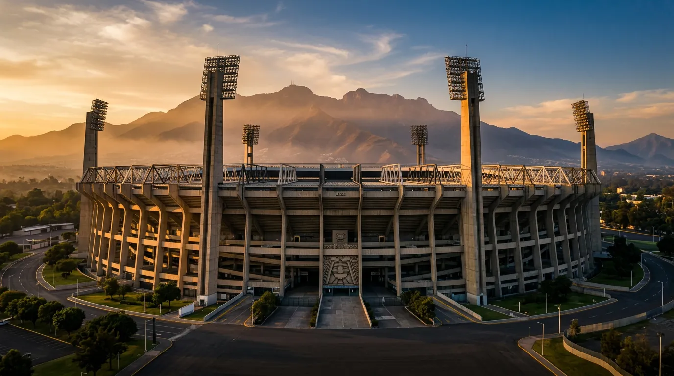 Az Estadio Azteca Mexikóvárosban, a 2026-os világbajnokság nyitómérkőzésének otthona