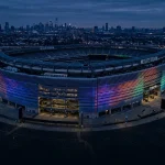 A MetLife Stadium, a 2026-os labdarúgó-világbajnokság döntőjének helyszíne East Rutherfordban