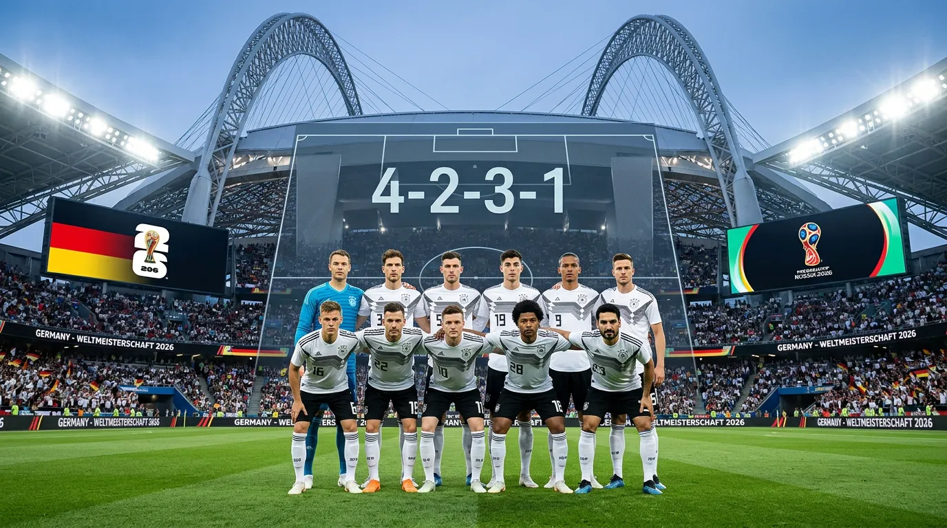 A német labdarúgó-válogatott a 2026-os világbajnokságon - Die Mannschaft elemzés