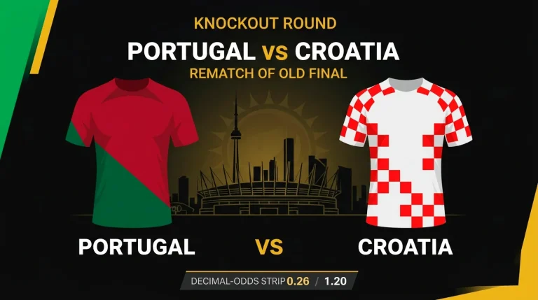Portugália–Horvátország tipp – VB 2026: tíz évvel az Eb-döntő után
