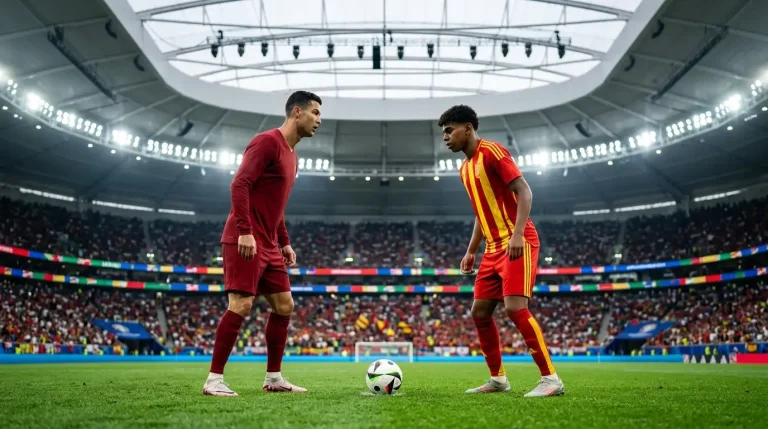 Portugália–Spanyolország tipp – Ronaldo utolsó rohama Yamal falai ellen