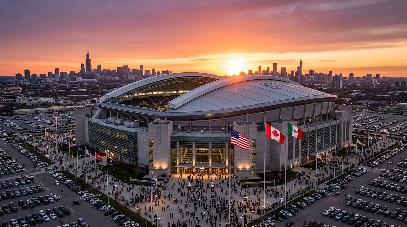 2026-os világbajnokság stadionjai USA Mexikó Kanada