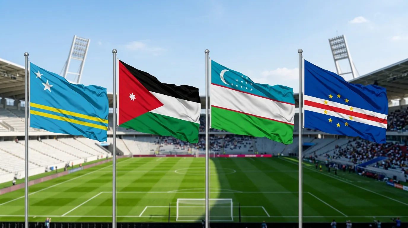 A 2026-os labdarúgó világbajnokság debütáns válogatottjai új mezben a pályán