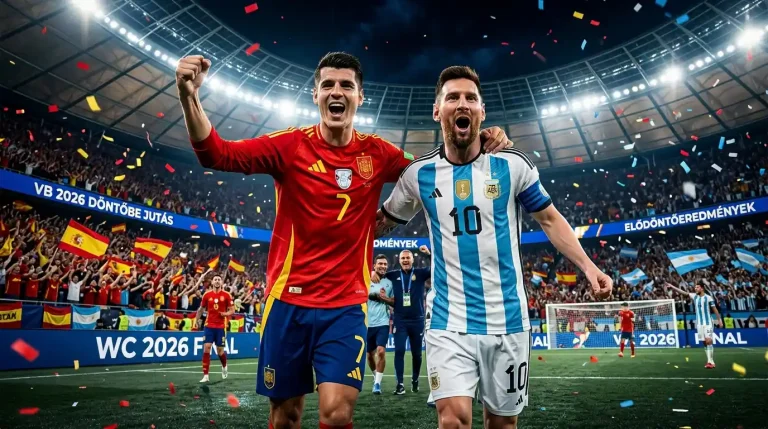 Spanyolország és Argentína a döntőben — teljes az elődöntős kép